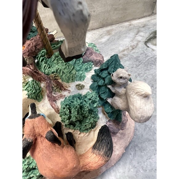 House of Lloyd Christmas Santa on horse Rocking music box Fox Bun Tally Ho Ho Ho - Picture 7 of 13